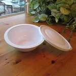 Pampered Chef White Checkerboard Nesting Mixing Bowl Lid Small 1.75 Qt 2795. Fixed Price $12.48.