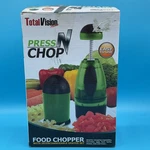 Total Vision Press Food Chopper Interchangeable Grater Set. New. Fixed Price $5.00.
