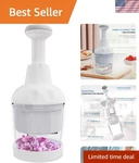Food Chopper, Handheld Veggie For Vegetable, Onion, Garlic, Nut, Hand.... Fixed Price $48.94.