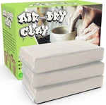 Premium Air Dry Clay For Kids - Natural Modeling Pottery Wheel, 3.3LBS. Fixed Price $36.99.