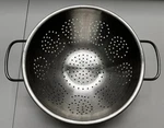 Farberware Pedestal Colander Strainer 786 Stainless Steel Primitive Farmhouse. Fixed Price $22.99.