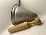 Vintage Beaconware No H115 Cone Sieve, Ricer, Colander With Wooden Masher. Fixed Price $29.95.