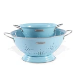 Metal Colander Pack, Strainer Bowel With Handles 2QT & 6QT Powder Coated So.... Fixed Price $74.39.