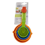 Trudeau Measuring Cups Set Of 5-**ASSORTED Primay Colors** New With Tags (A-18). Fixed Price $5.74.