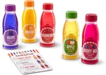 Tip & Sip Toy Juice Bottles And Activity Card (6 Pcs) Pretend Play Food Set,. Fixed Price $41.87.