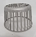 New Zurn 10" Wide 6" Tall Round Dome Roof Drain Strainer 57814-001-0. Fixed Price $32.95.