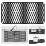 Bestjing Silicone Sink Protectors For Kitchen - 28.4"X 14.3". Fixed Price $28.45.