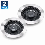 2 Pack Kitchen Sink Strainer Stopper 3 1 Stainless Steel Anti Clog Basket. Fixed Price $19.99.