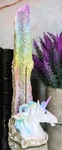 Ebros Fantasy Rainbow Sacred Unicorn By Crystal Pillar Incense Holder Burner. Fixed Price $24.99.