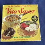 Vintage Vita-saver Food Steamer Basket Stainless Steel Folding Colander W/ Box. Fixed Price $15.00.