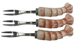 3 Shrimp Cocktail Seafood Lobster Appetizer Forks Vintage Shafford Japan. Fixed Price $9.99.