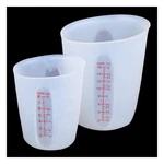 Szxc Silicone Flexible Measuring Cups Set 1 + 2 Cup, Translucent. Fixed Price $15.03.