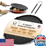 Beckon Ware 13-INCH Silicone Splatter Screen Fits 12-13 Pans Black Stove Gu. Fixed Price $39.34.