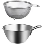 Zerodeko Stainless Steel Egg Beating Bowl With 11.70X6.30X5.60CM, Silver. Fixed Price $28.70.