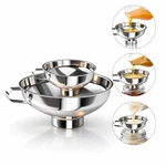 2 Pack Stainless Steel Canning Funnel Wide Regular Mouth Mason Jar Kitchen. Fixed Price $18.97.