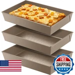Rimcereal Pcs 10 X 14 2.36 In Detroit Style Pizza Pan Hard Rectangular Deep. Fixed Price $43.22.