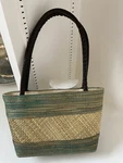 Purse,shoulder Bag Coral Sunrise Hand Made In Bali & Java From Natural Fibers. Fixed Price $23.00.