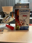 Cucinapro Model 400 Food Vegetable Strainer Hand Crank Vintage Box Inst. Fixed Price $34.99.