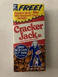 Vintage 991 Cracker Jack Box - Topps 2ND Series Mini Baseball Card Inside Nos. Fixed Price $13.99.