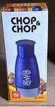 As Seen On Tv Push Food Chopper Blue Stainless Steel AT-1253 3-PIECE Set. Fixed Price $19.95.