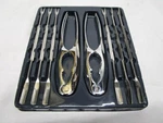 Amco Houseworks Crab Lobster Crackers Forks Seafood Tool Set 8 Pcs. Nip. Fixed Price $14.55.