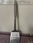 Sle Stainless Steel Perforated Barbeque Spatula, Matte Handle, 18-INCH. Fixed Price $50.00.