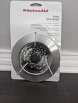 Kitchenaid Stainless Steel Sink Strainer New Standard Size. Fixed Price $15.00.
