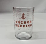 Anchor Hocking 5 Oz. Graduated Measuring Glass Tempered Jigger Shot Multitool. Fixed Price $5.99.