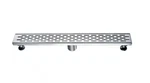 Alfi Brand 24 In. Linear Shower Drain Brushed Stainless Steel-nob. Fixed Price $40.00.