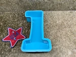 Ducodocu 3D Silicone Cake Pan Large Number Birthday 6 X 1/2. Fixed Price $7.95.