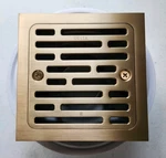 Delta DT062412-CZ 4" Tile-in Square Shower Drain, Champagne Bronze. Fixed Price $59.97.