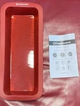Freshware Silicone Loaf Pan Red 12.5 X 5.3 Inches. Fixed Price $7.25.