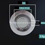 Mesh Sink Strainer Drain Filter Plastic Silicone Kitchen Food Rice Sto. Fixed Price $6.57.