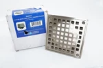 Jones Stephens 3-1/2" Square Strainer Nickel Bronze Shower/floor Drains D60962. Fixed Price $42.74.