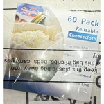 Peryiter 60-PACK Of 20X20 Inch Reusable Cheesecloths.. Fixed Price $18.40.