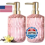 Empo Clear Glass Soap With Abs Plastic Pump, Lotion Dispensers For Kit. Fixed Price $47.61.