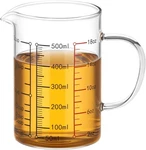 Qwork 16 Oz 2 Cup Glass Measuring With Insulated Handle, V-shaped Spout,. Fixed Price $17.94.