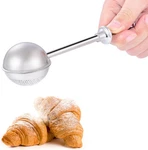 Flour Sifter, Stainless Steel For Baking, One Handed Operation.... Fixed Price $7.69.