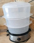 Aicok 2 Qt Electric Food Steamer Small Countertop Cooker For Veggies & More. Fixed Price $20.00.