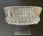 Cut Glass Candy/ Nut Dish, Wine Bottle Coaster. Fixed Price $15.00.