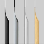 5 Pack Finger Pulls For Cabinets Concealed Handle Home Kitchen Door Drawer Gold. Fixed Price $19.53.