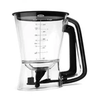 Oxo Good Grips Precision Batter Dispenser, Black/clear, 4 Cup. Fixed Price $22.99.