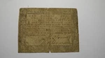 1776 $1 1/3 Annapolis Maryland Md Colonial Currency Bank Note Bill Rare Issue!. Fixed Price $269.99.