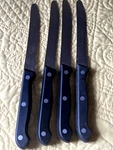 You Choose! Vintg Serrated Steak Knive Sets Wooden Handles Stainless Steel Japan. Fixed Price $10.00.