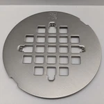 Westbrass D319-07 4-1/4 In. Snap-in Shower Strainer Grid Satin Nickel. Fixed Price $17.99.