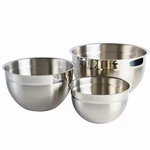 Babish 3-PIECE Stainless Steel Mixing Set Nesting Metal For Baking. Fixed Price $59.76.