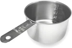 1 Stainless Steel Measuring Sturdy Metal 250 Ml 240 Cup,. Fixed Price $15.91.