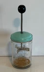 1940 Androck Food & Nut Chopper Glass Jar (14OZ) Mcm Canada. Fixed Price $20.26.