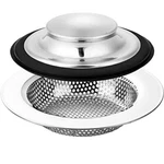 Kitchen Sink Strainer And Stopper, Stainless Steel Garbage Disposal Plug,si. Fixed Price $17.58.