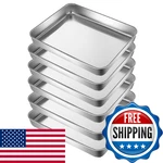 Hytk Small Cookie Baking Sheet Pans Stainless Steel 304 Tiny Serving Tray 12.4 X. Fixed Price $91.94.